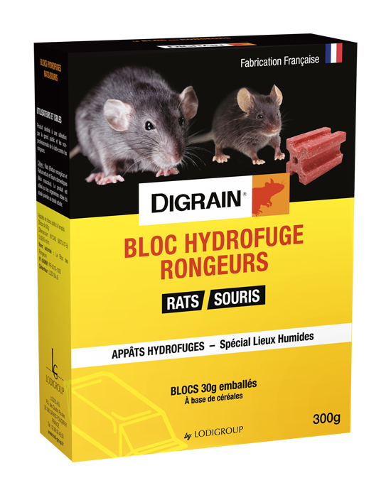 BLOC HYDROFUGE RONGEURS